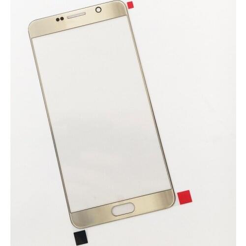200pcs/lot Original Wire drawing ordinary Touch panel Replacement For Samsung Galaxy Note5 Note 5 N920 Front Outer Glass Lens