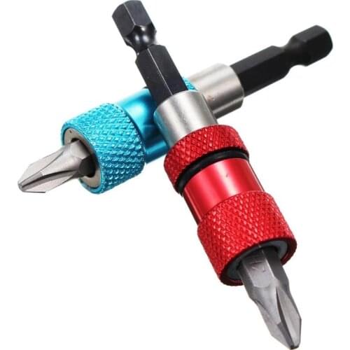 Adjustable Hex Shank Magnetic Type Long Screwdriver Flexible Bit Extension Holder Limit Extension Drywall Drill bit extension
