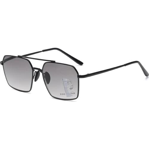 Anti-blue Light Progressive Multi-focus Sun Reading Glasses Diopter +1.0 1.5 2.0 2.5 3.0 3.5 4.0 Men Women Presbyopic Eyeglasses