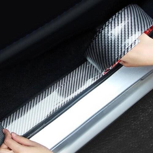1M Car Styling Soft Rubber Car Bumper Strip 30mm/50mm Width Auto Exterior Front Bumper Lip Protector Sticker Car Accessories