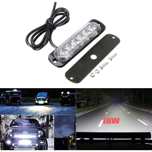 1 Pc Car Universal DC 12V-24V LED Work Light Bar Floods Spot Offroad 4WD Car SUV Driving Fog Lamp Auto Accessories