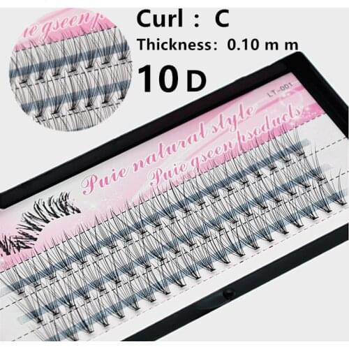 60 kinds of natural mink graft eyelashes, professional makeup tools, non-toxic dance eyelashes, thick eyelash extension
