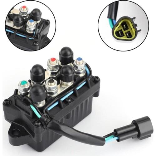 Areyourshop 3 pin Relay Assy for Yamaha Outboard Motor 4 Stroke Engine F25 40 50 60 75 90 HP 61A-81950-01 61A-81950-00 VX250C