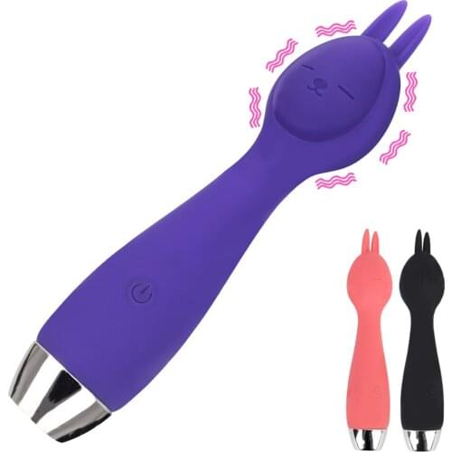 Dildo Wand Vibrator 10 Speed AV Stick Female Masturbator Clitoris Stimulation Sex Toys for Women USB Charging