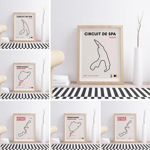 Nürburgring Nordschleife Art print/poster