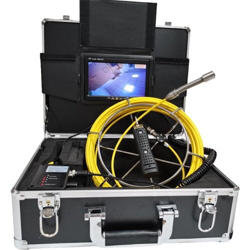 17mm Digital Screen Inspection Pipe Camera 7 inch 6 LEDs Borescope Sewer Pumbing Waterproof Snake Tube Endoscope CCTV