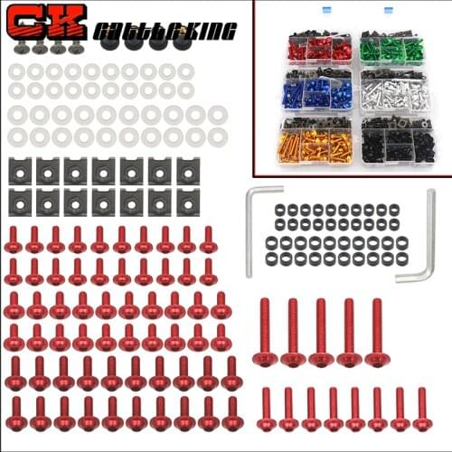 Motorcycle Fairing Bolts Kit Bodywork Screws Nut For Honda varadero xl1000 africa twin crf1000l cbr1100xx vtx 1300 1800 cb1300