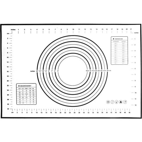 Kneading Dough Mat Baking Tools silicone Pad Kneading Pad Anti Slip Baking Mats & Liners