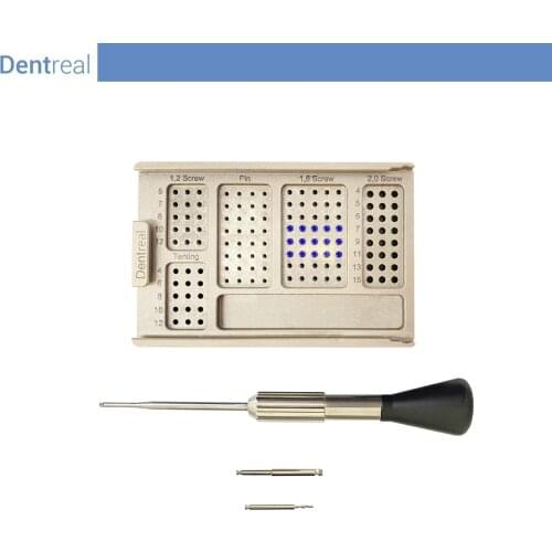 Dentreal Bone ,Membrane and Plate Fixation Screw and Screwdriver Kit