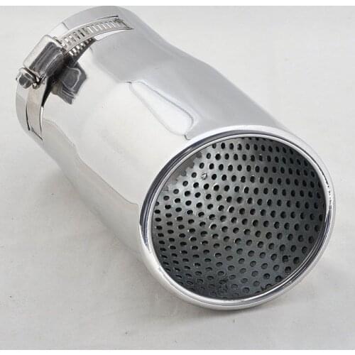Stainless Steel Exhaust Muffler Tip 45-70mm Inside [CP592]