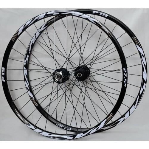 Pasak Mtb Wheelset 26" 27.5" 29er Disc Brake 32 Holes Bicicleta Aro 29 Sealed Bearing Front 2 Rear 4 Double-deck Rims A/V Valve