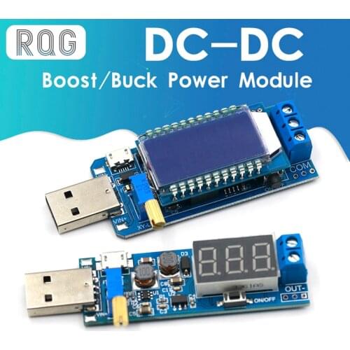 DC-DC 5V to 3.5V / 12V USB Step UP / Down Power Supply Module Adjustable Boost Buck Converter Out DC 1.2V-24V