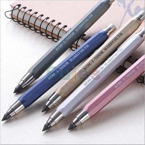 Koh-i-noor 5340Series Artist Quality Drawing Pen,Color Pencil,All Metal Rod Material Automatic Pencil Sketch Pen,School Supplies