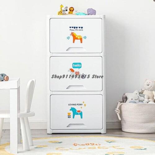 Toy Combination Storage Cabinet, Childrens Wardrobe, Bedroom, Baby Locker, Clothes Cupboard