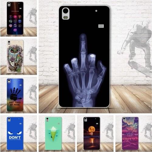 Hot Silicon Case Painted High Quality Protector TPU Back Cover Case For Lenovo A7600 A7600M A7600-M S8 Phone 3D Relief Cover