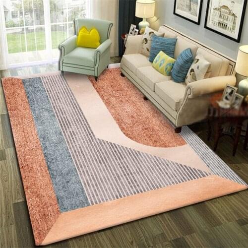 Nordic carpet living room bedroom Area rugs modern simple sofa coffee table bedside mats European luxury home decoration carpets