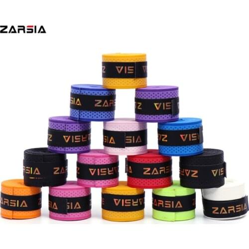 Pressure Point Dry ZARSIA Tennis Racket Overgrip 0.75mm Thickness Sweat-absorbent Tenis Wrap Tape 110*2.7cm Durable Hand Glues