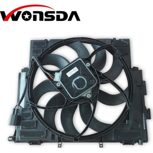 Radiator Cooling Fans Fits for BMW 5 Series F18 Electric cooler fans Car Accessories Motor engine cooling condenser Assembly