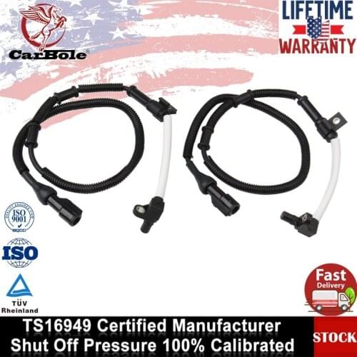 2 pcs F150 ABS Wheel Speed Sensor Front L/R for Ford Expedition F-150 F-250 4WD
