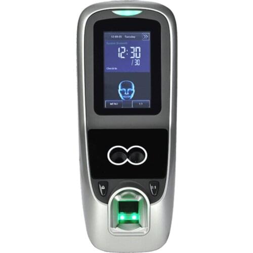 ZK Original Multibio700/Iface7 TCP/IP Biometric Facial Fingerprint Access Control Systems With Free Software Door Attendance