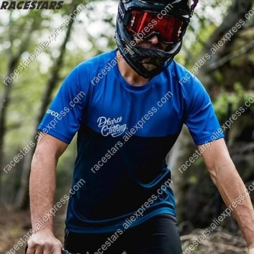 Mountain Bike Downhill Motocross Racing Bike Jerseys Clothing Quick Dry Motorcycle MTB 3/4 Sleeve DH Long Sleeve Cycling Jerseys