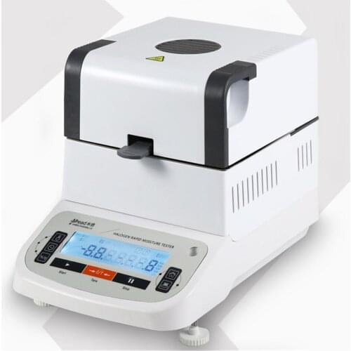 MD100A Halogen Food Moisture Analyzer Food Moisture Content Measuring Instrument Milk Solid Content Detection Equipment