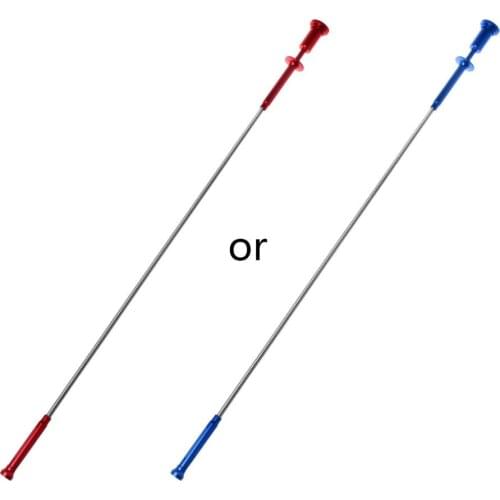 Flexible Pick Up Tool Magnet 4 Claw LED Light Spring Grip Home Toilet Gadget