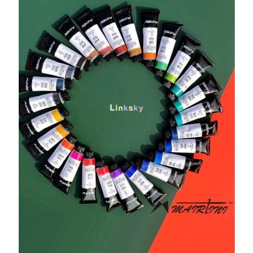 Mairtini Artist level, Precipitation Color Watercolor Pigment, Tubular Pigment Single 15ml, finely ground water-based pigments
