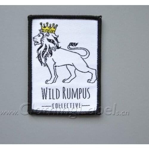 Custom woven patches for clothing, jacket etc., accept small order