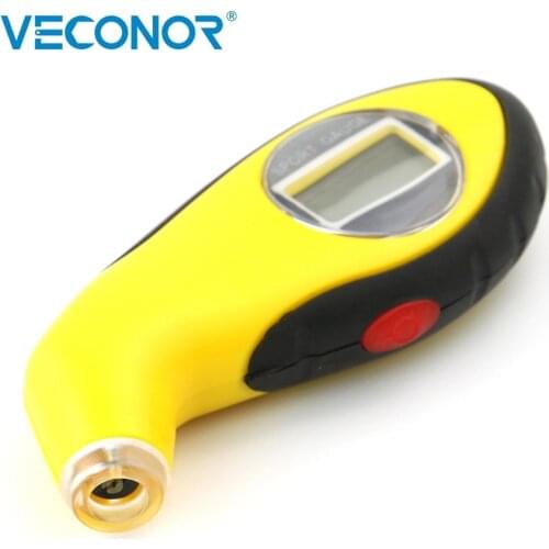 Tire Tyre Air Pressure Gauge Tester Tool LCD Display For Car Motorcycle