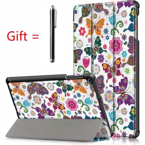 Magnetic Case for Samsung Galaxy Tab A 2019 10.1"8"9.7"S6 10.5"S5E/Tab A7 10.4 2020 T500 T510 Case Stand PU Leather Tablet Cover