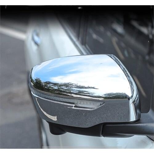 For Nissan X-trail X trail T32 2014-2019 Car Rear-view Mirror Covers Shell Rearview Mirror Edge Guards Cover Exterior Accessorie