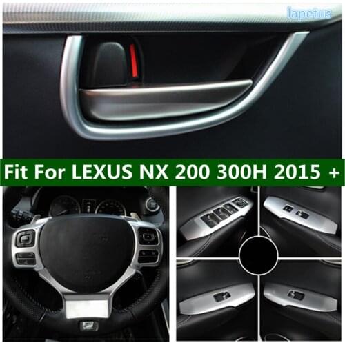 Car Door Pull Doorknob Handle Hand-clasping Bowl / Dashboard Air AC Vent Outlet Cover Trim ABS For LEXUS NX 200 300H 2015 - 2020