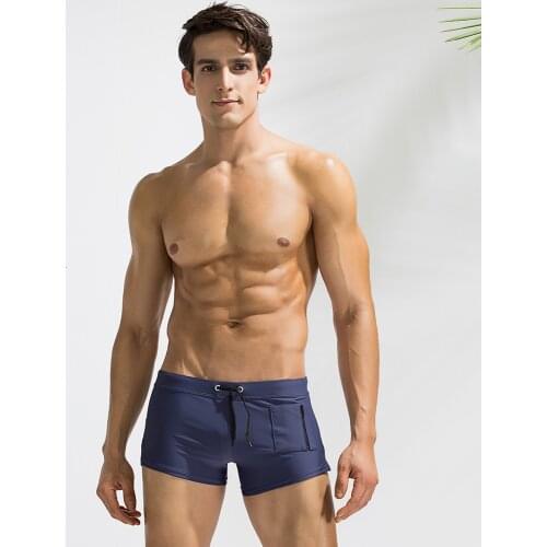 New Man Swimsuits Trunks Boxers Summer Beach Sports Wear zwembroek jongens Cool Man Swimwear Comfortable Beach Shorts Man Boxers