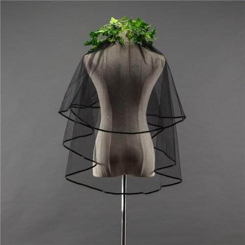 2021 New Arrival One-layer Blusher Veil Bridal Veils With Comb Wedding Veil Voile Mariage