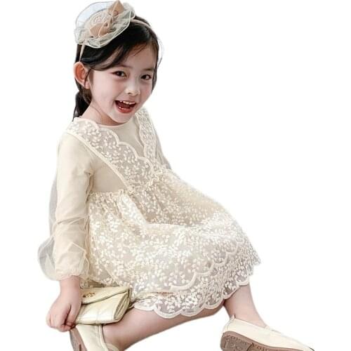 Autumn Childrens Korean Fashion Girls Fairy Princess Dress girl dress kids dresses for girls