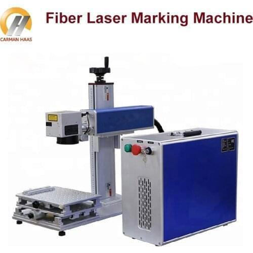 Portable 20W Fiber Laser Marking Machine For Stainless Steel Marking Metal Laser Engraver Machine Max Source