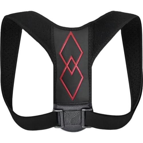 2021 New Men Women Adjustable Shoulder Posture Corrector Back Support Strap Brace Spine Support Lumbar Posture Orthopedic Belt
