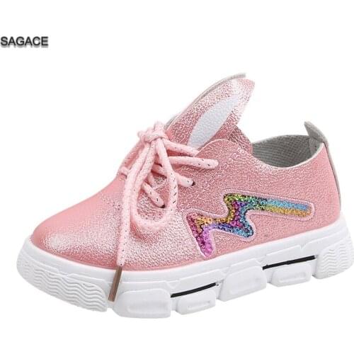 SAGACE Baby Sports Sneakers Shoes Newborn Baby Girls First Walkers Shoes Cute rabbit shape Soft Sole Anti-slip Baby Shoes A318