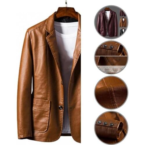 Anti-wrinkle Fabulous Single-breasted Business Jacket All Match Jacket Formal for Office