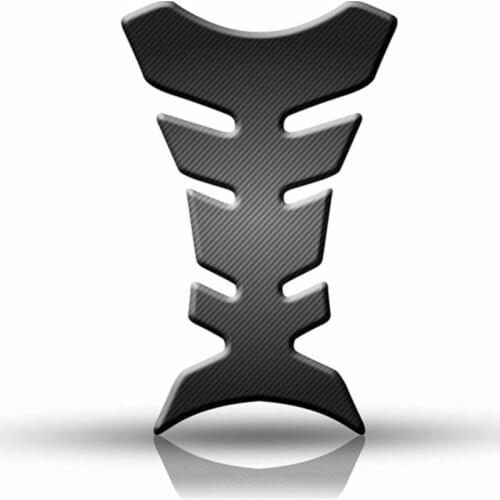 Universal 3D New Car Motorcycle Tank Sticker Decals Carbon Fiber Devil Skull Logo Protect Fuel Tank Pad moto Racing Accessories