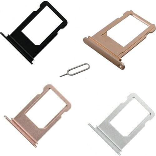 Replacement Part for Apple iPhone 7 7G 7 Plus Sim Card Tray Slot With Free Eject Pin Black Silver Gold Rose Gold