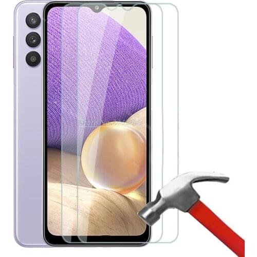 2-1PCS Protective Glass for Samsung A32 A 32 5G SM-A325F Case for Samsung Galaxy A02S F62 M12 M62 Galaxy Xcover 5 Tempered Glass