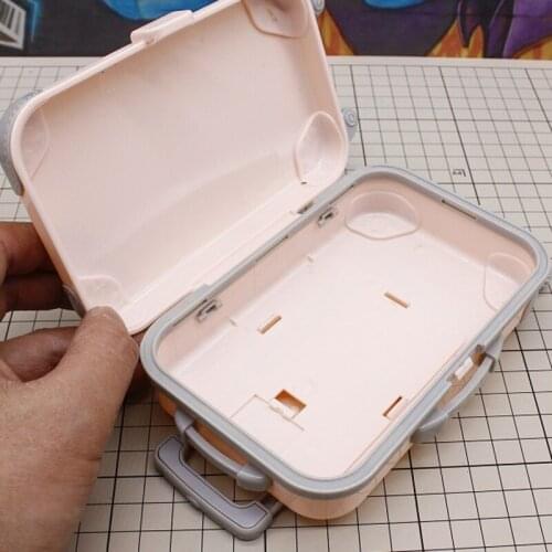 1/6 Soldier model parts static plastic luggage popular trolley case 12" available doll accessories