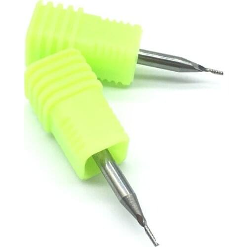 1PC One Flute Spiral d1x4 1mm 4mm long Wood Milling Cutter high quality PVC Carbide Engraving Cutters CNC router bits acrylic