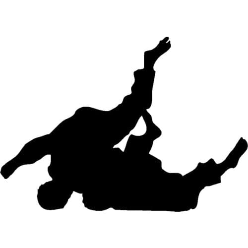 18.2cm*12.9cm Jiu Jitsu Stickers Decals Car-Styling Vinyl