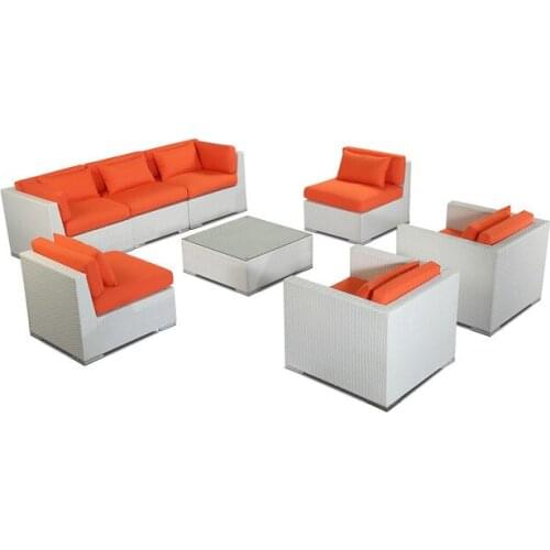 2017 Living Room Furniture Outdoor Garden Patio Sofa 8 Piece Set