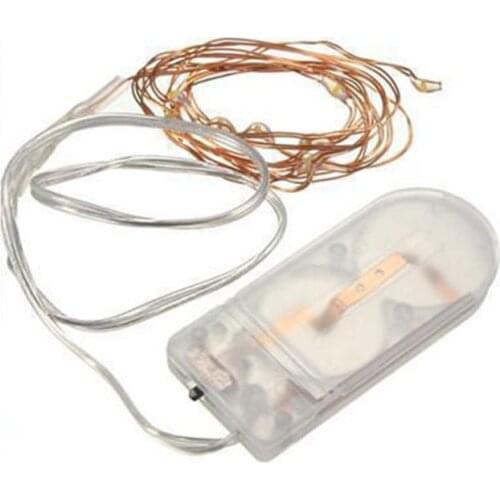 2020 New 1M Battery Operated String Fairy Light 10 LED Xmas Light Party Wedding Lamp