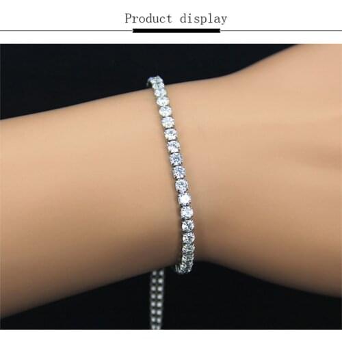 BC Luxury Brand Steel/Gold Color Women Men Chain Fashion Jewelry Cuban Link Chain Bracelet Iced Out CZ