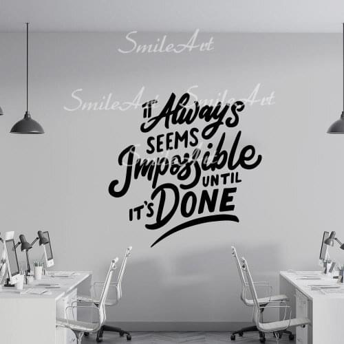 Free shipping Sentence Waterproof Wall Stickers Home Decor For Kids Rooms Diy Home Decoration Wall Decal Home Decor